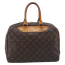LOUIS VUITTON Monogram Deauville Hand Bag M47270 LV Auth 213501-3