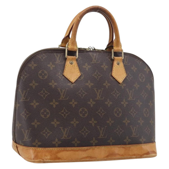 LOUIS VUITTON Monogram Alma Hand Bag M51130 LV Auth 213502