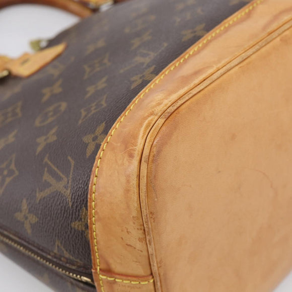 LOUIS VUITTON Monogram Alma Hand Bag M51130 LV Auth 213502