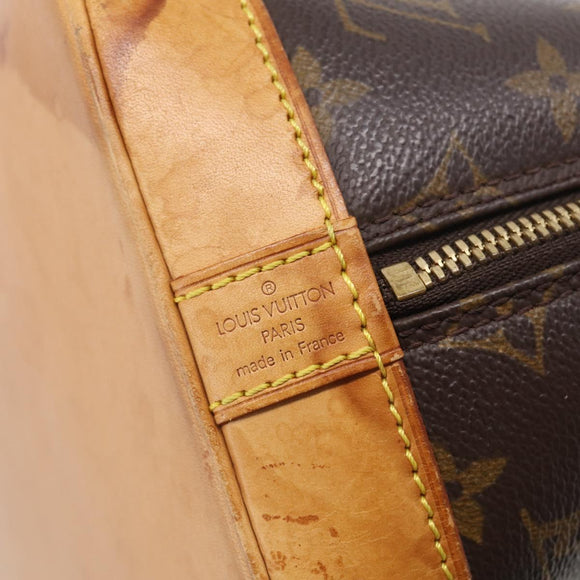 LOUIS VUITTON Monogram Alma Hand Bag M51130 LV Auth 213502