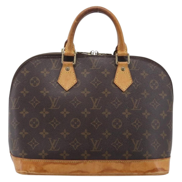 LOUIS VUITTON Monogram Alma Hand Bag M51130 LV Auth 213502
