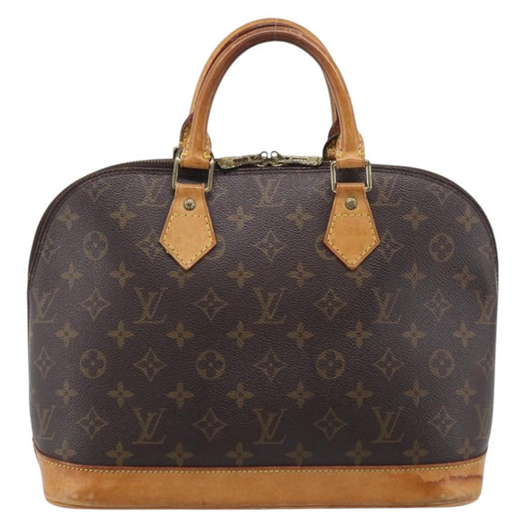 LOUIS VUITTON Monogram Alma Hand Bag M51130 LV Auth 213502