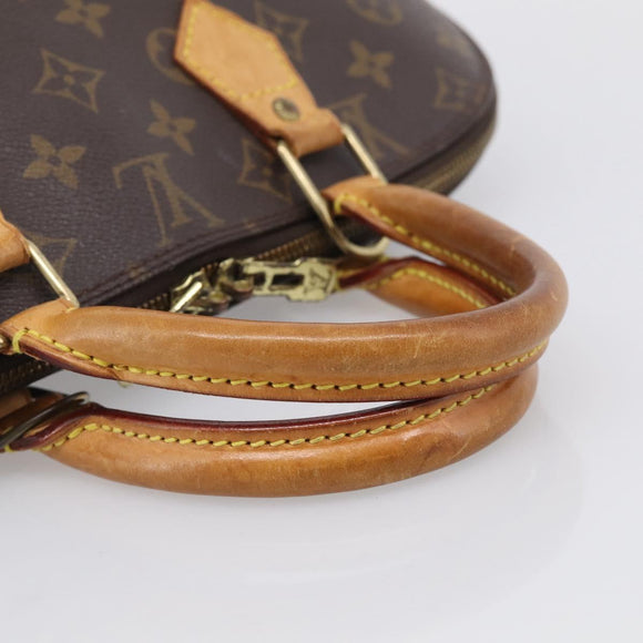 LOUIS VUITTON Monogram Alma Hand Bag M51130 LV Auth 213502