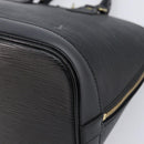 LOUIS VUITTON Epi Alma Hand Bag Noir Black M52142 LV Auth 213503V-10