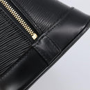 LOUIS VUITTON Epi Alma Hand Bag Noir Black M52142 LV Auth 213503V-14