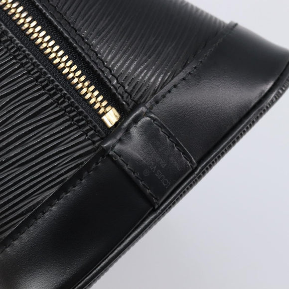 LOUIS VUITTON Epi Alma Hand Bag Noir Black M52142 LV Auth 213503V