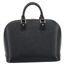 LOUIS VUITTON Epi Alma Hand Bag Noir Black M52142 LV Auth 213503V-2