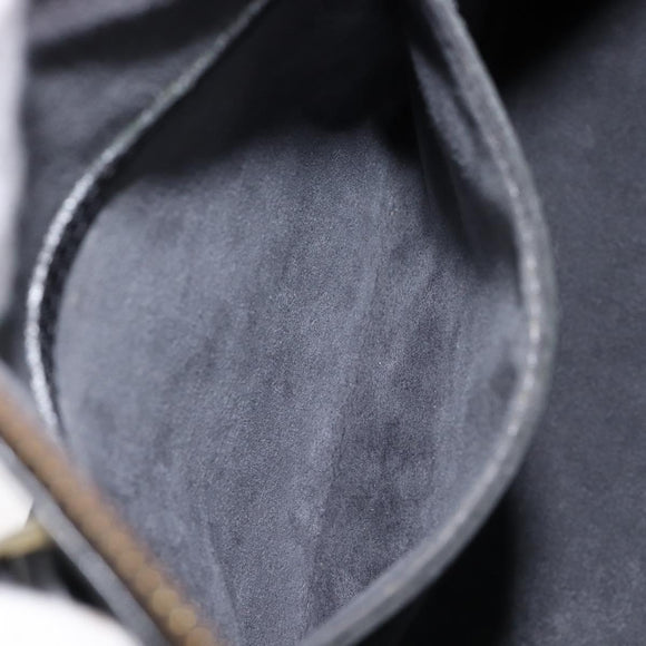 LOUIS VUITTON Epi Alma Hand Bag Noir Black M52142 LV Auth 213503V