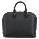 LOUIS VUITTON Epi Alma Hand Bag Noir Black M52142 LV Auth 213503V-3