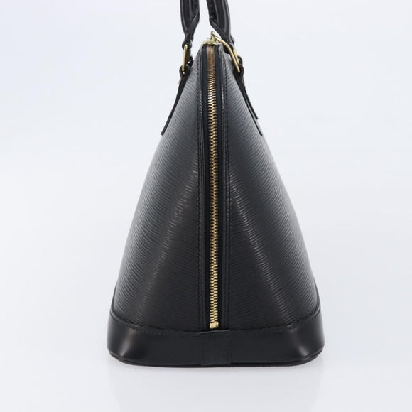 LOUIS VUITTON Epi Alma Hand Bag Noir Black M52142 LV Auth 213503V
