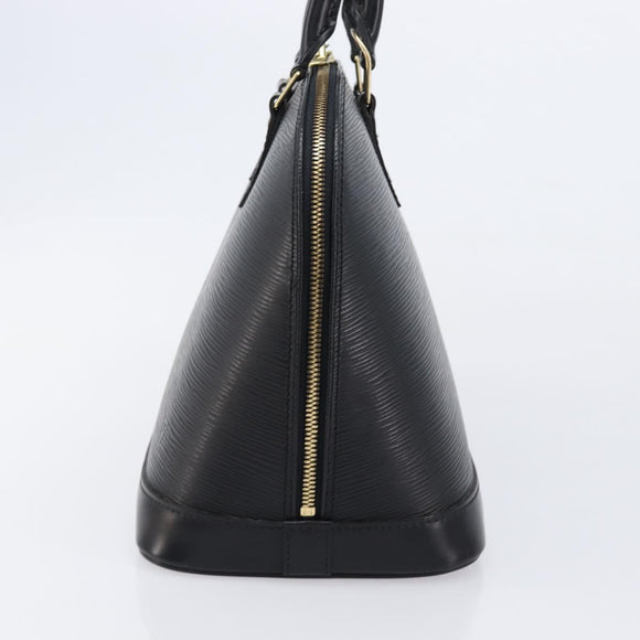 LOUIS VUITTON Epi Alma Hand Bag Noir Black M52142 LV Auth 213503V