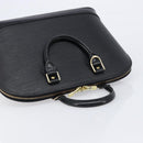 LOUIS VUITTON Epi Alma Hand Bag Noir Black M52142 LV Auth 213503V-6