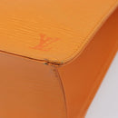 LOUIS VUITTON Epi Sac Plat Hand Bag Orange Mandarin M5274H LV Auth 213504A-11