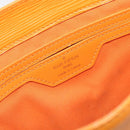 LOUIS VUITTON Epi Sac Plat Hand Bag Orange Mandarin M5274H LV Auth 213504A-17