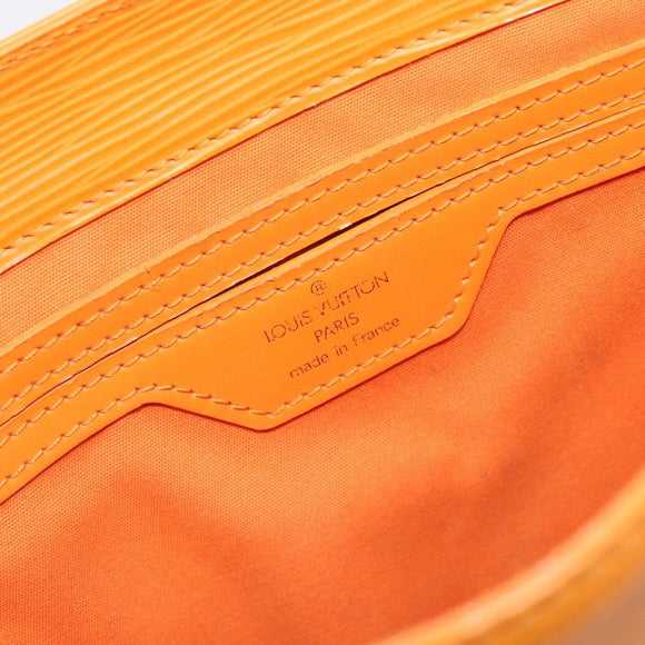 LOUIS VUITTON Epi Sac Plat Hand Bag Orange Mandarin M5274H LV Auth 213504A