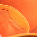 LOUIS VUITTON Epi Sac Plat Hand Bag Orange Mandarin M5274H LV Auth 213504A-23