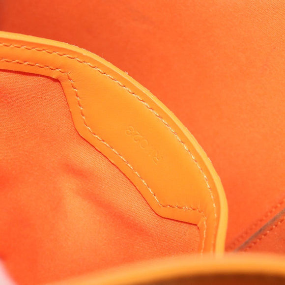 LOUIS VUITTON Epi Sac Plat Hand Bag Orange Mandarin M5274H LV Auth 213504A