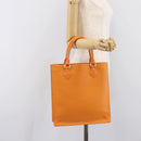 LOUIS VUITTON Epi Sac Plat Hand Bag Orange Mandarin M5274H LV Auth 213504A-24