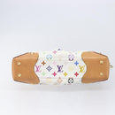 LOUIS VUITTON Monogram Multicolor Judy MM Bag 2way White M40255 LV Auth 213505V-10
