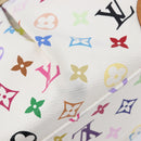 LOUIS VUITTON Monogram Multicolor Judy MM Bag 2way White M40255 LV Auth 213505V-15