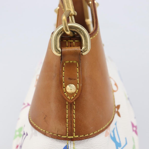 LOUIS VUITTON Monogram Multicolor Judy MM Bag 2way White M40255 LV Auth 213505V