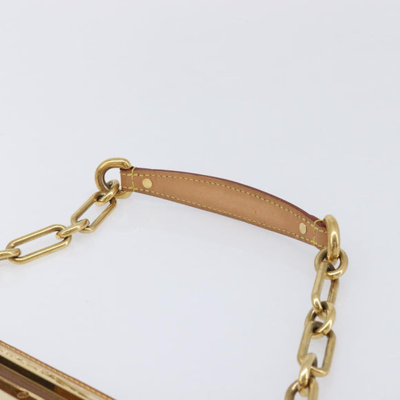 LOUIS VUITTON Monogram Multicolor Judy MM Bag 2way White M40255 LV Auth 213505V