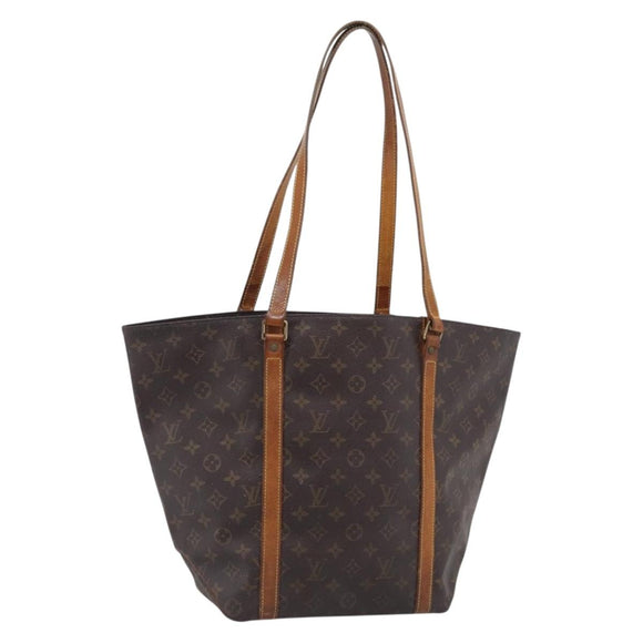 LOUIS VUITTON Monogram Sac Shopping Tote Bag M51108 LV Auth 213506