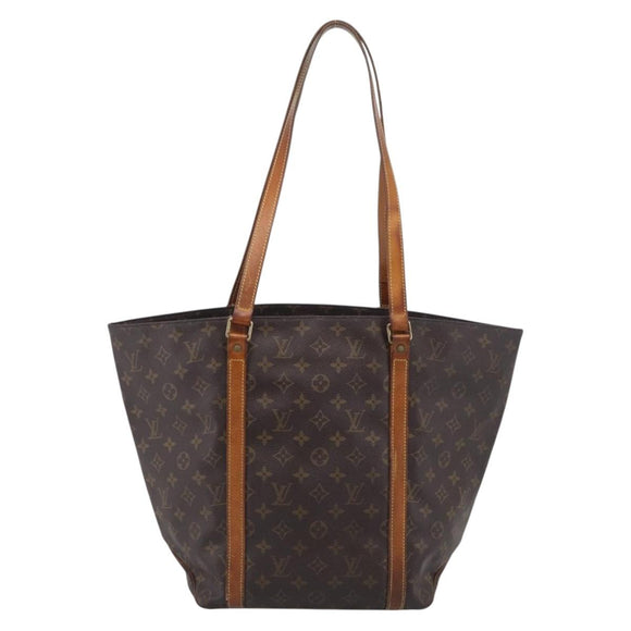 LOUIS VUITTON Monogram Sac Shopping Tote Bag M51108 LV Auth 213506
