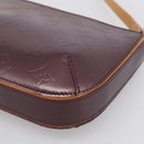 LOUIS VUITTON Monogram Mat Fowler Shoulder Bag Viole M55146 LV Auth 213509V-10