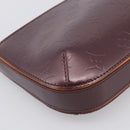 LOUIS VUITTON Monogram Mat Fowler Shoulder Bag Viole M55146 LV Auth 213509V-11