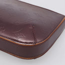 LOUIS VUITTON Monogram Mat Fowler Shoulder Bag Viole M55146 LV Auth 213509V-12