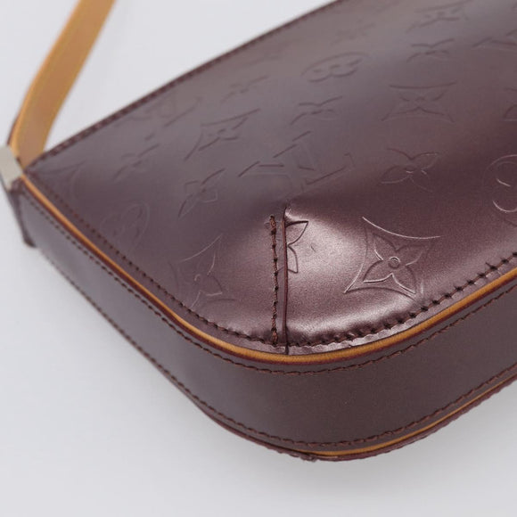 LOUIS VUITTON Monogram Mat Fowler Shoulder Bag Viole M55146 LV Auth 213509V