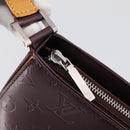 LOUIS VUITTON Monogram Mat Fowler Shoulder Bag Viole M55146 LV Auth 213509V-14