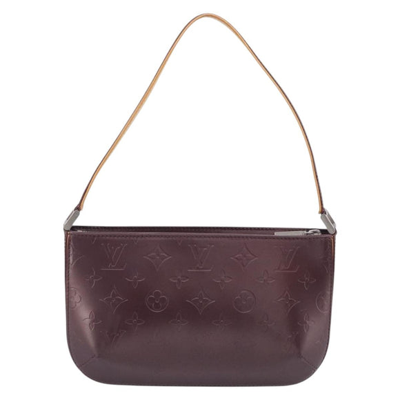 LOUIS VUITTON Monogram Mat Fowler Shoulder Bag Viole M55146 LV Auth 213509V