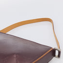 LOUIS VUITTON Monogram Mat Fowler Shoulder Bag Viole M55146 LV Auth 213509V-8