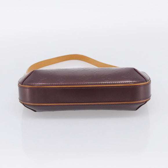 LOUIS VUITTON Monogram Mat Fowler Shoulder Bag Viole M55146 LV Auth 213509V