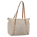 LOUIS VUITTON Damier Azur Totally MM Tote Bag N51262 LV Auth 213510-1