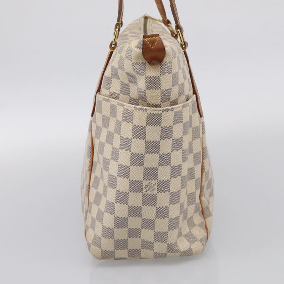 LOUIS VUITTON Damier Azur Totally MM Tote Bag N51262 LV Auth 213510