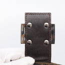 FENDI Zucca Canvas Mamma Baguette Shoulder Bag Brown Black Auth 213515V-16