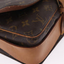 LOUIS VUITTON Monogram Cartouchiere GM Shoulder Bag M51252 LV Auth 213520-13