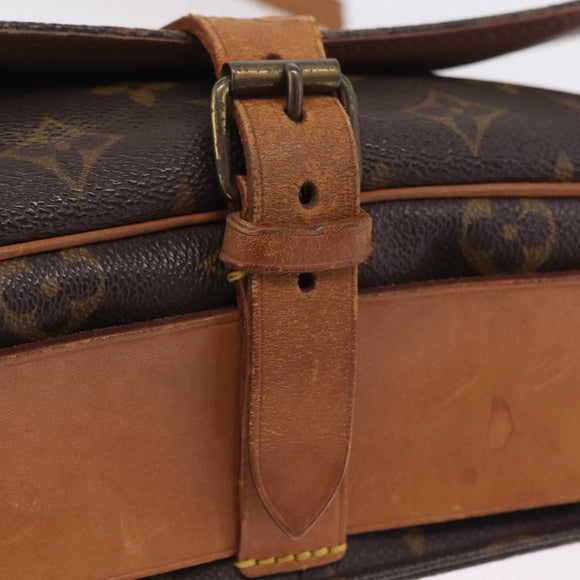 LOUIS VUITTON Monogram Cartouchiere GM Shoulder Bag M51252 LV Auth 213520