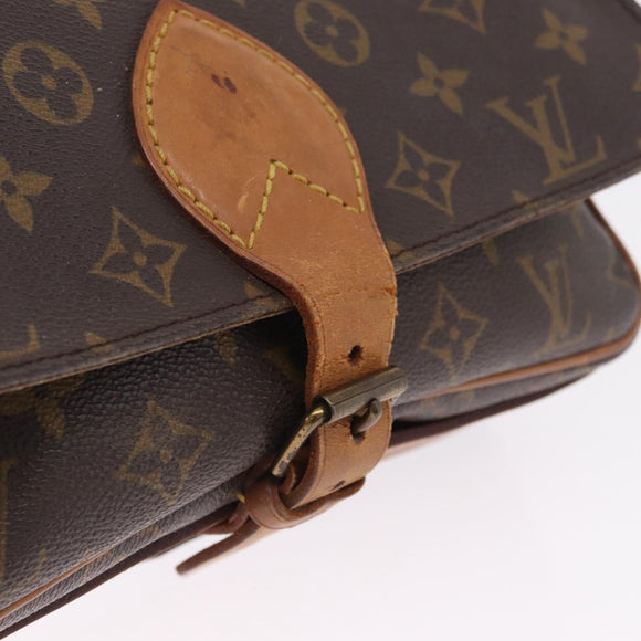 LOUIS VUITTON Monogram Cartouchiere GM Shoulder Bag M51252 LV Auth 213520