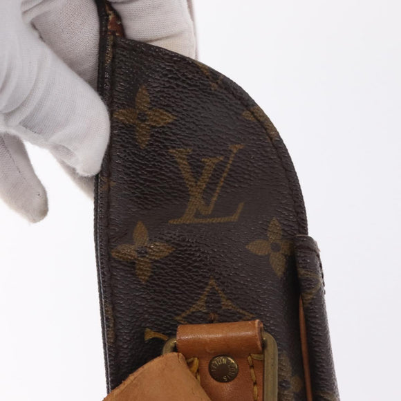 LOUIS VUITTON Monogram Cartouchiere GM Shoulder Bag M51252 LV Auth 213520