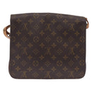 LOUIS VUITTON Monogram Cartouchiere GM Shoulder Bag M51252 LV Auth 213520-3