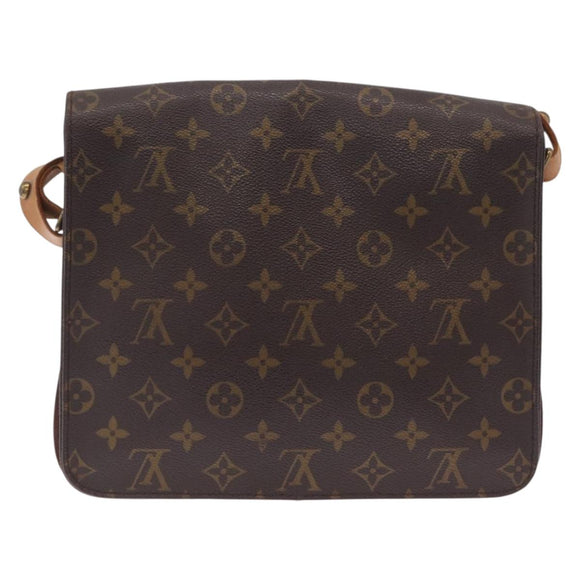 LOUIS VUITTON Monogram Cartouchiere GM Shoulder Bag M51252 LV Auth 213520