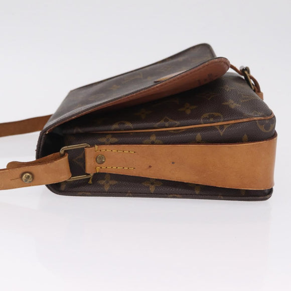 LOUIS VUITTON Monogram Cartouchiere GM Shoulder Bag M51252 LV Auth 213520