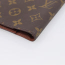 LOUIS VUITTON Monogram Agenda PM Day Planner Cover R20005 LV Auth 213523A-10
