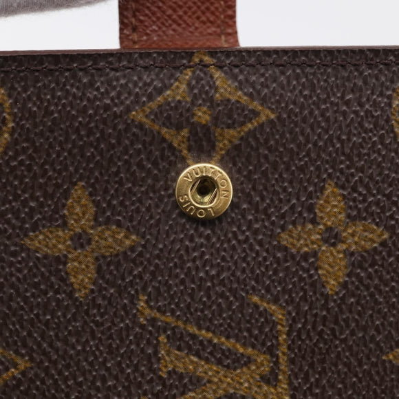 LOUIS VUITTON Monogram Agenda PM Day Planner Cover R20005 LV Auth 213523A