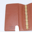 LOUIS VUITTON Monogram Agenda PM Day Planner Cover R20005 LV Auth 213523A-16