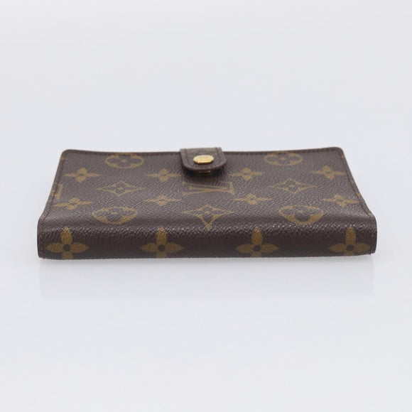 LOUIS VUITTON Monogram Agenda PM Day Planner Cover R20005 LV Auth 213523A